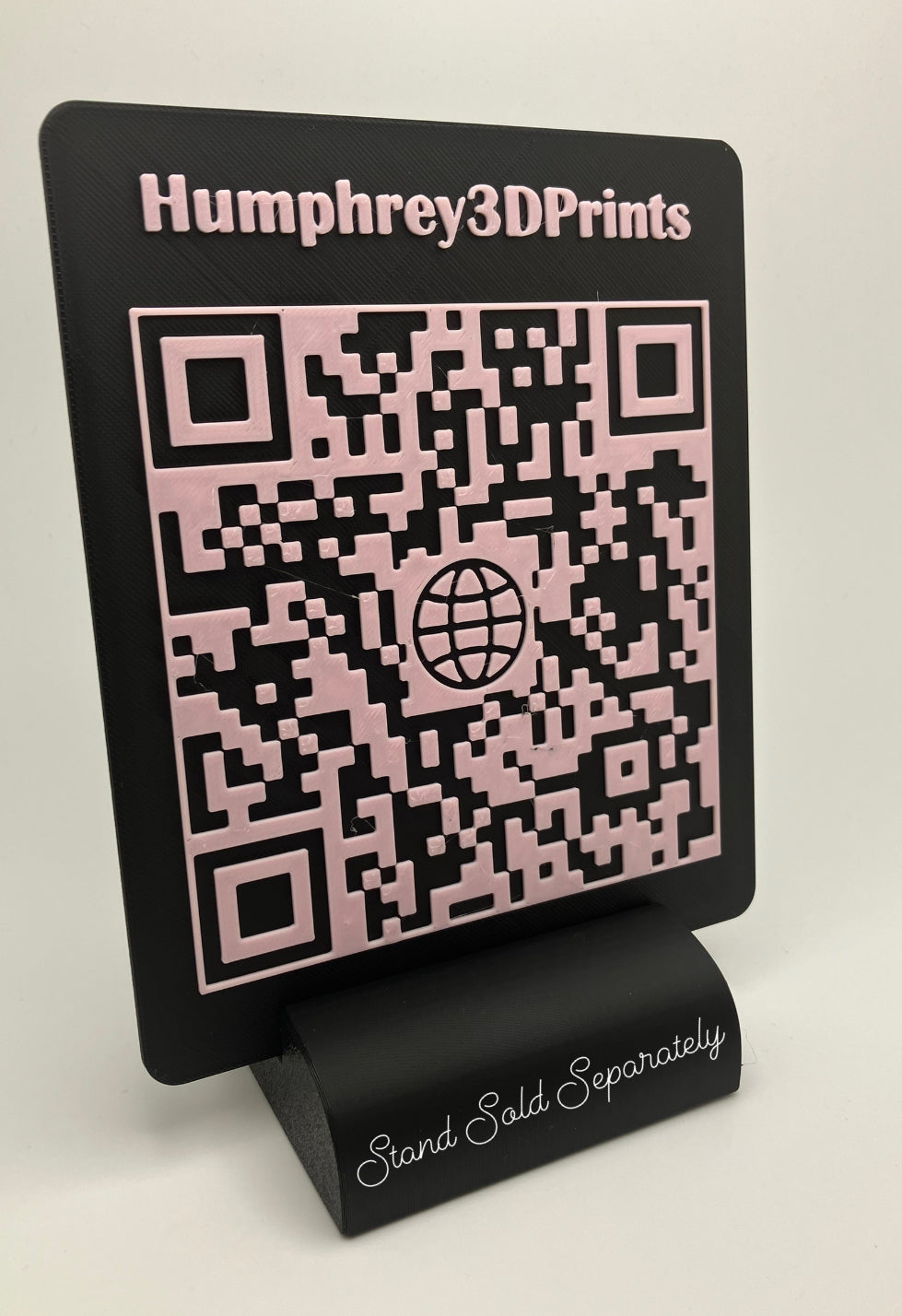 Código QR personalizado (STAND SE VENDE POR SEPARADO)
