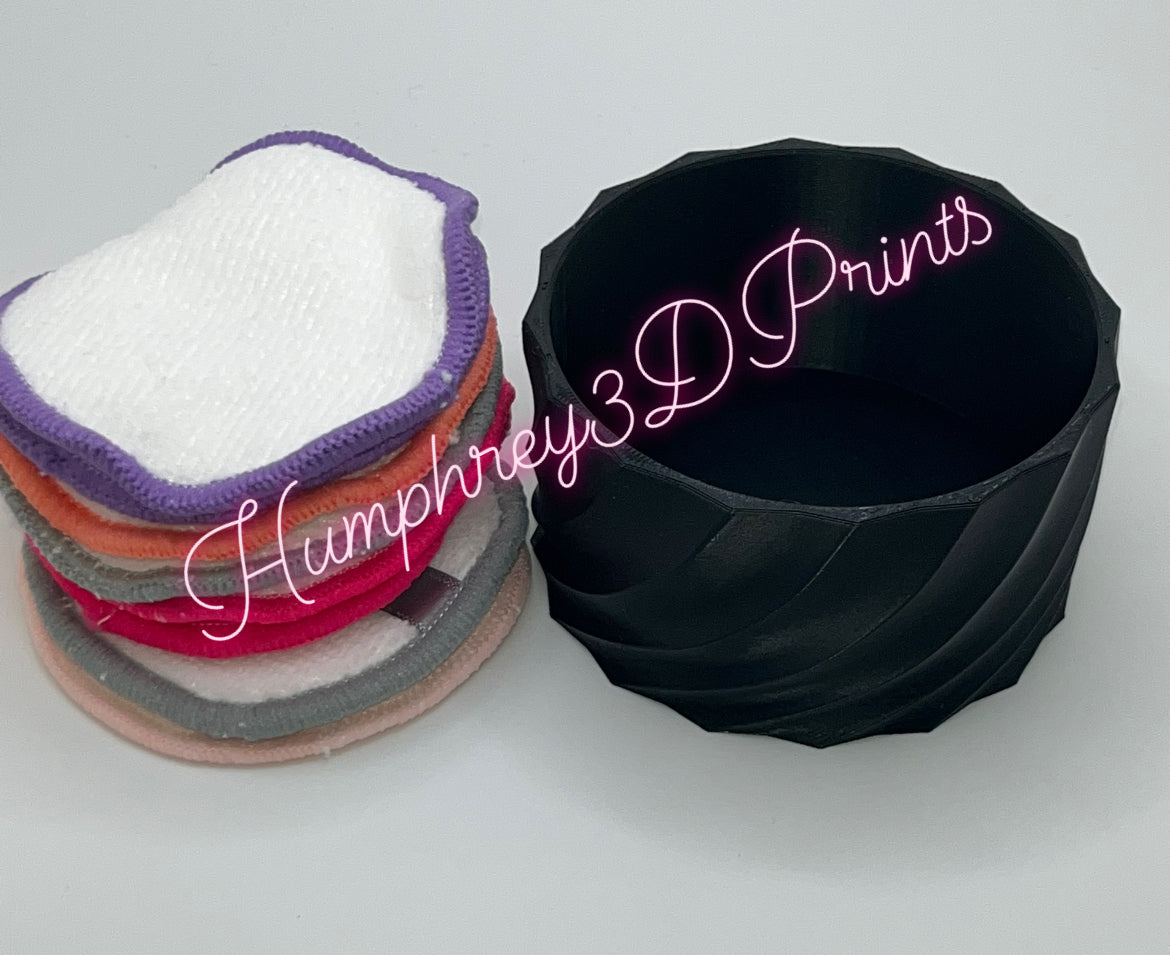 Organizador de discos de maquillaje en espiral