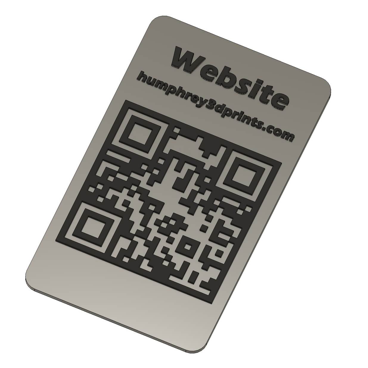 QR Code Mini (STAND SOLD SEPARATELY)