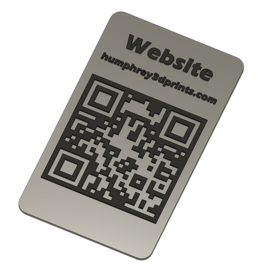 QR Code Mini (STAND SOLD SEPARATELY)
