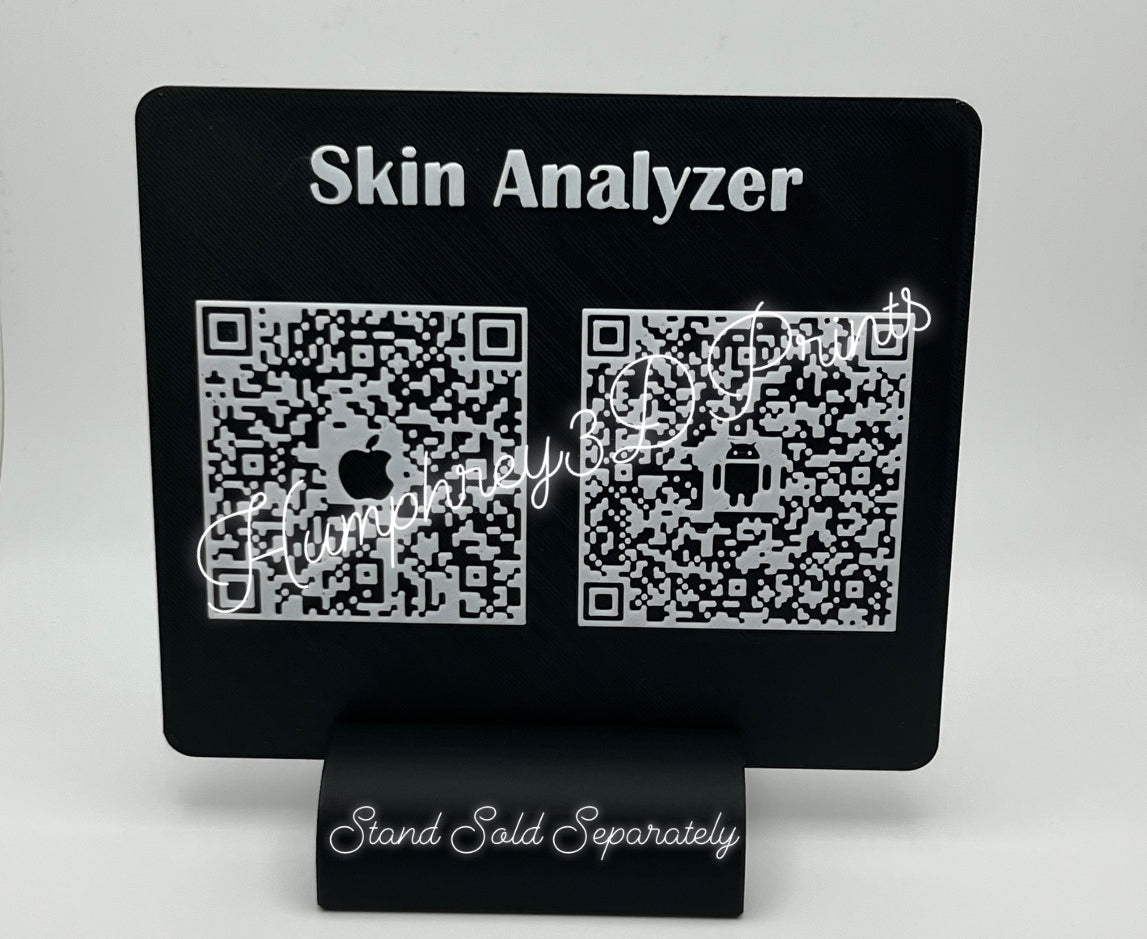 Qr Code Scan Stander Standard QR Code (STAND SOLD SEPARATELY) – Humphrey 3D Prints LLC